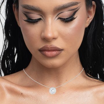 Lantisor Argint Cristale Swarovski