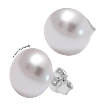 Cercei Argint Perla Swarovski