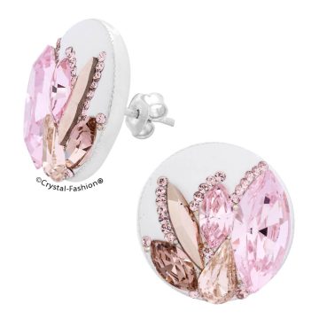 Colier Swarovski Roz Candy