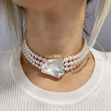 Choker Randuri Perle