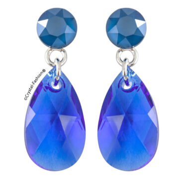 Cercei Argint Swarovski Para Xirius Mov