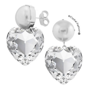 Cercei Inima Swarovski Hazel