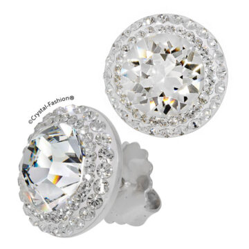 Cercei Swarovski Rotunzi England Queen Clear