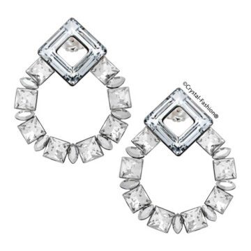 Cercei Rotunzi Swarovski Mirifique