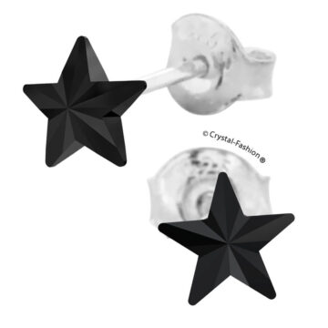 Cercei Argint Steluta Swarovski