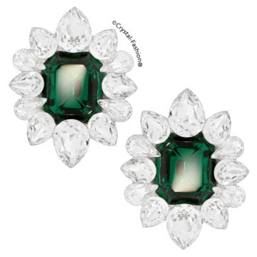 Cercei Cristale Patrate Swarovski