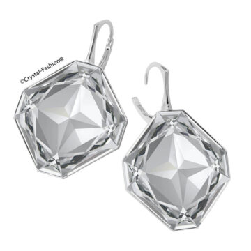 Cercei Tortita Patrati Cristal Octagon