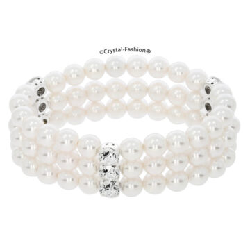 Bratara Perle Tripple Pearl