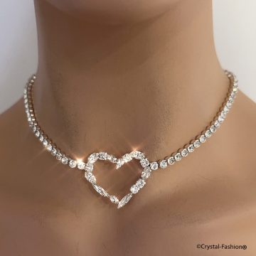 Colier Inima Swarovski Heart In Love
