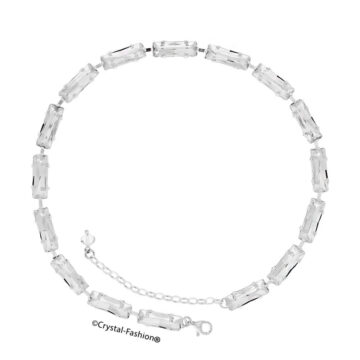 Choker Cristale Baguette