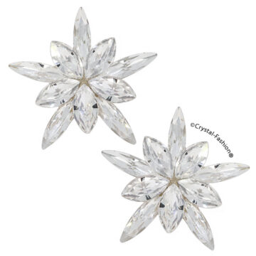 Cercei Argint Steluta Swarovski