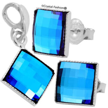 Set Cristale Patrate Swarovski tabla de sah