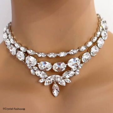 Coliere Cristal Swarovski Princess