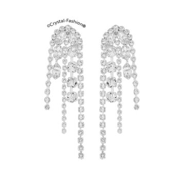 Cercei MIreasa Franjuri Swarovski