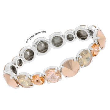 Bratara Cristale Swarovski Rivoli Auriu