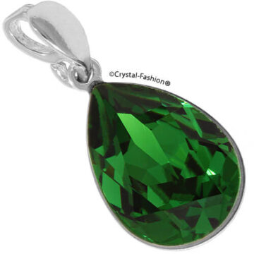 Pandantiv Verde Cristale swarovksi