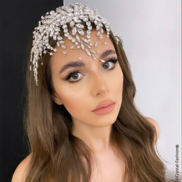 Diadema Mireasa Cristale Dinasty Swarovski