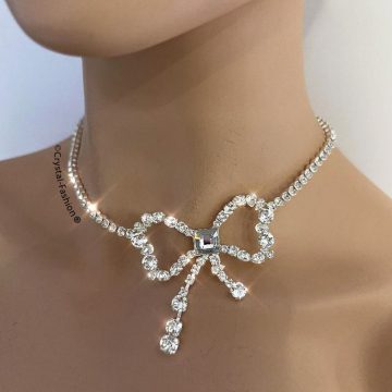 Colier Fundita Cristale Swarovski