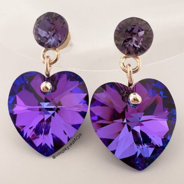 Cercei Swarovski Mov