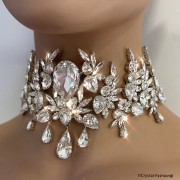 Choker Statement Cristale Swarovski