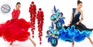 Ballroom Dance Sport Earrings