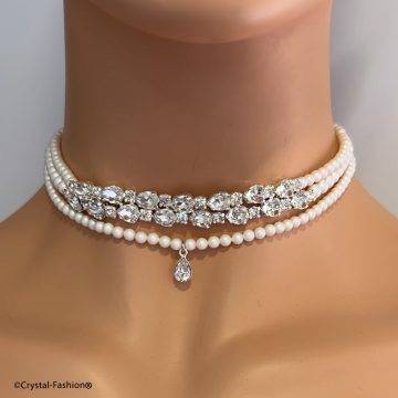 Choker Perle Cristale Kayla