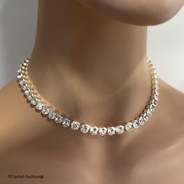 Colier Tennis Cristale Swarovski