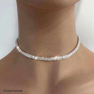Colier Swarovski Cristale Square