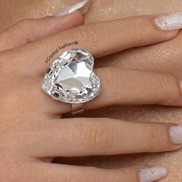 Cercei Swarovski Inima