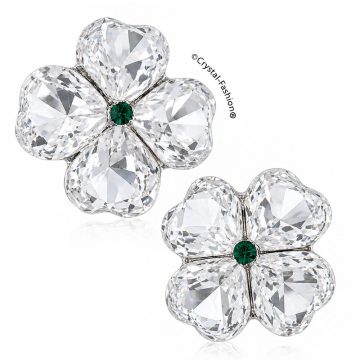 Cercei Swarovski Clover