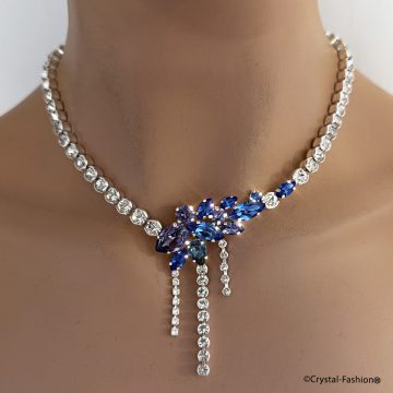 Colier Mireasa Swarovski