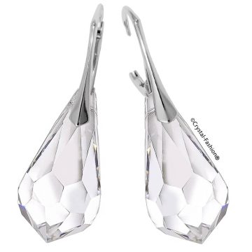 Cercei Lacrima Tortita Argint Drop
